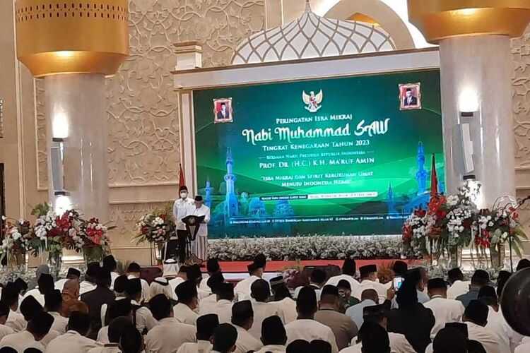 Wapres Ma’ruf Amin Resmi Buka Masjid Sheikh Zayyed untuk Umum